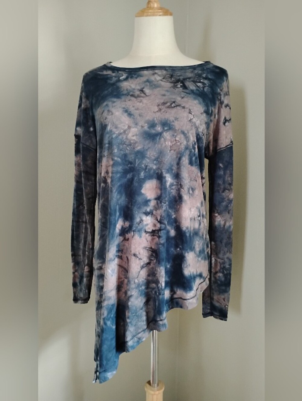 Lululemon Asymmetrical To The Point Tie Dye Top Shirt Long Sleeve